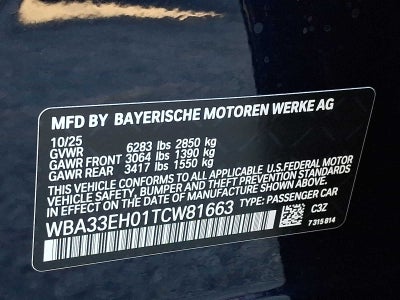 2026 BMW 7 Series 740i xDrive Sedan