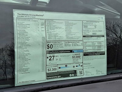 2026 BMW 7 Series 740i xDrive Sedan