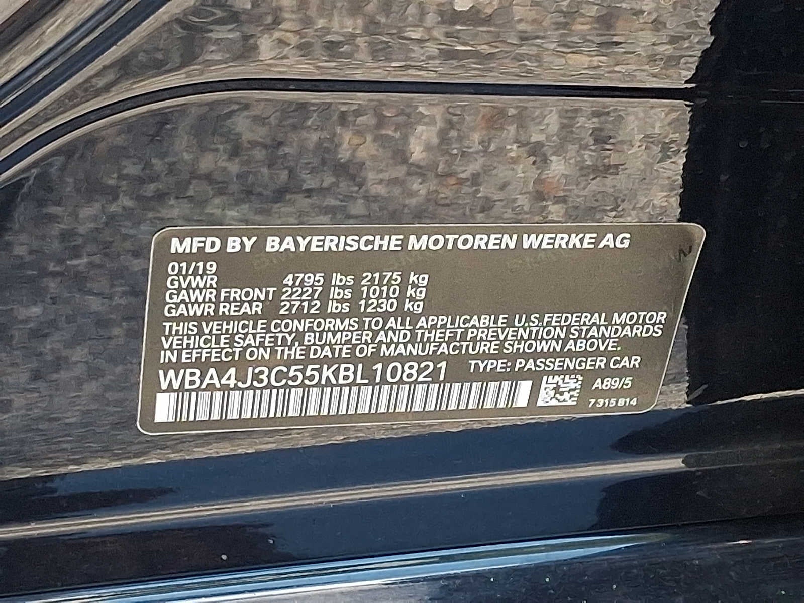 2019 BMW 4 Series 430i xDrive Gran Coupe