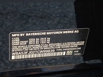 2026 BMW 5 Series 530i xDrive Sedan