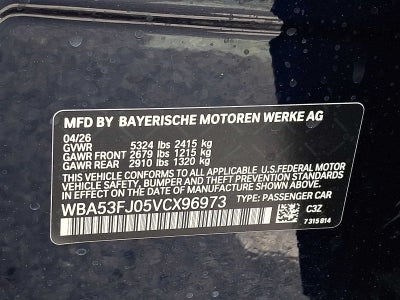 2027 BMW 5 Series 530i xDrive Sedan