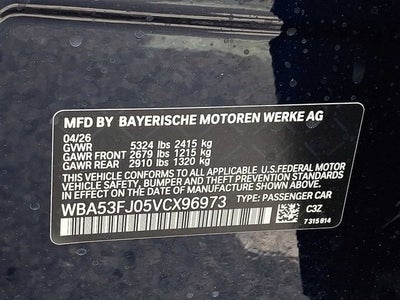 2027 BMW 5 Series 530i xDrive Sedan