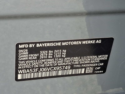 2027 BMW 5 Series 530i xDrive Sedan