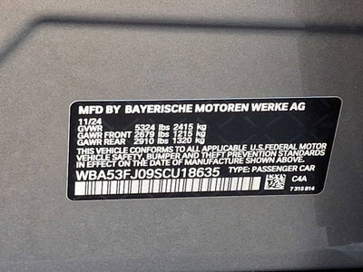 2025 BMW 5 Series 530i xDrive Sedan