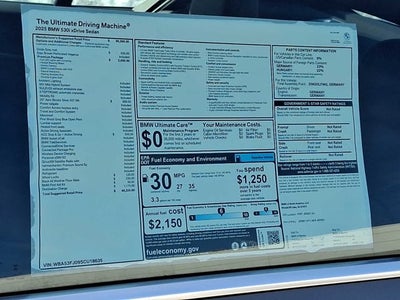 2025 BMW 5 Series 530i xDrive Sedan