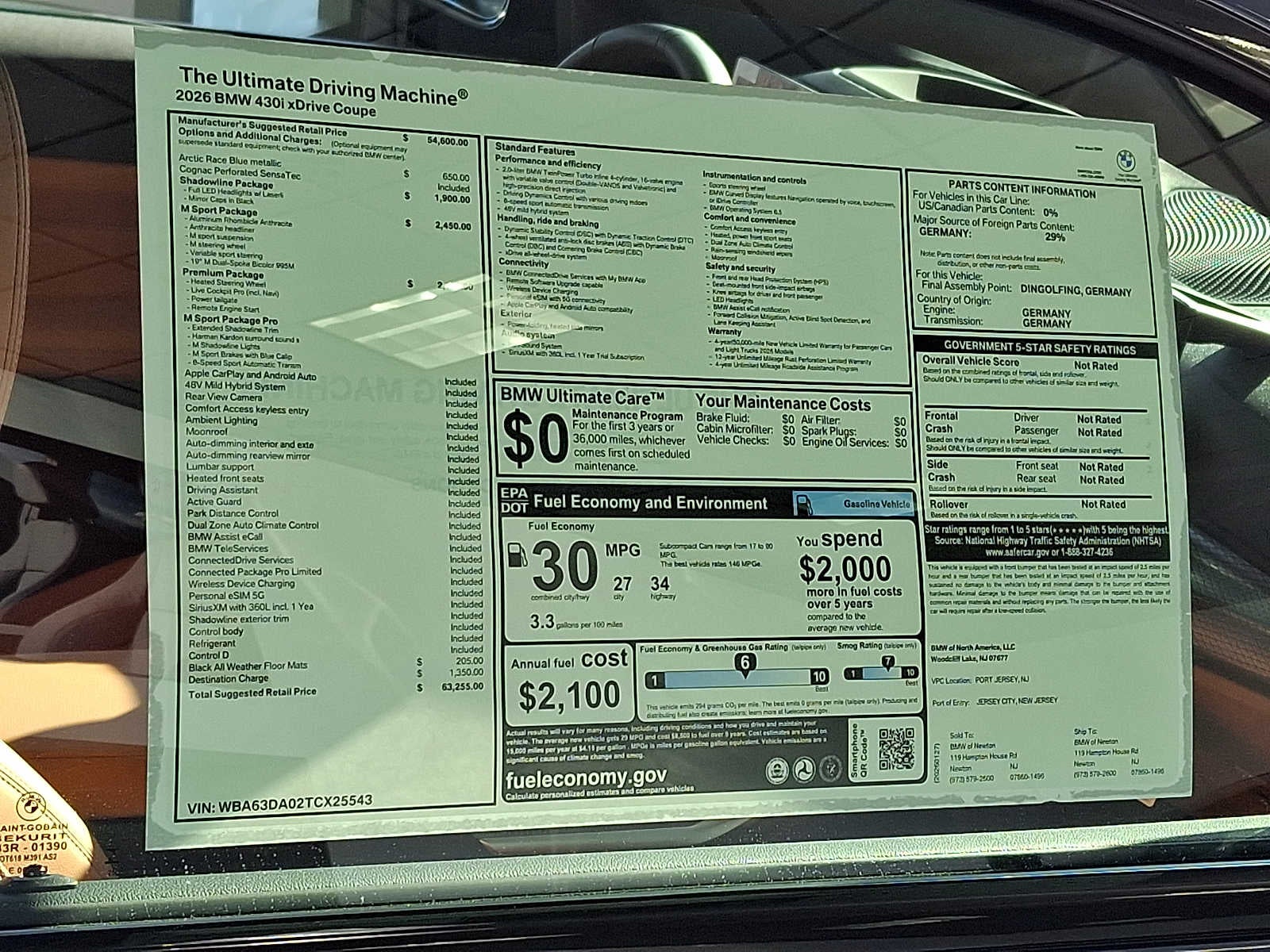 2026 BMW 4 Series 430i xDrive Coupe