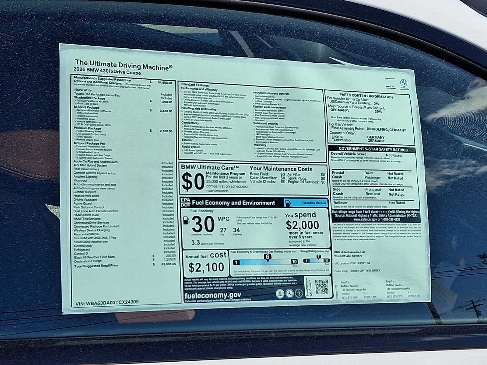 2026 BMW 4 Series 430i xDrive Coupe