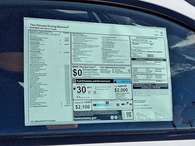 2026 BMW 4 Series 430i xDrive Coupe