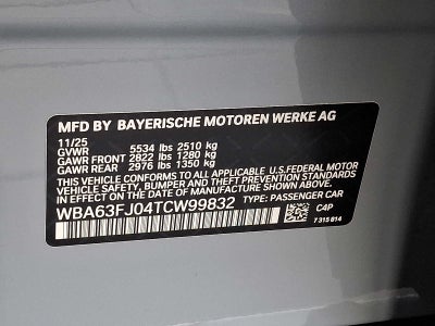 2026 BMW 5 Series 540i xDrive Sedan