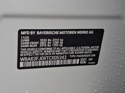 2026 BMW 5 Series 540i xDrive Sedan