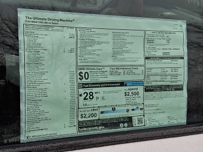 2026 BMW 5 Series 540i xDrive Sedan