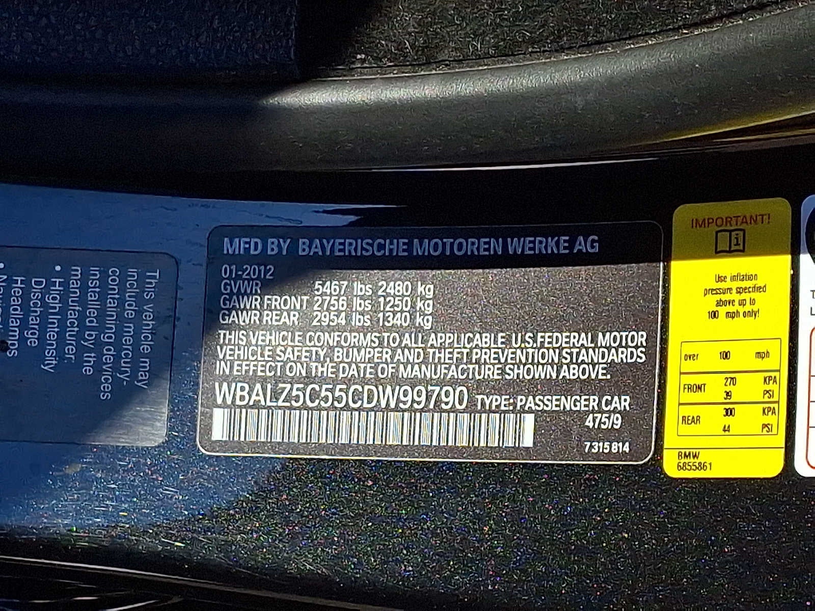 2012 BMW 6 Series 2dr Conv 650i xDrive