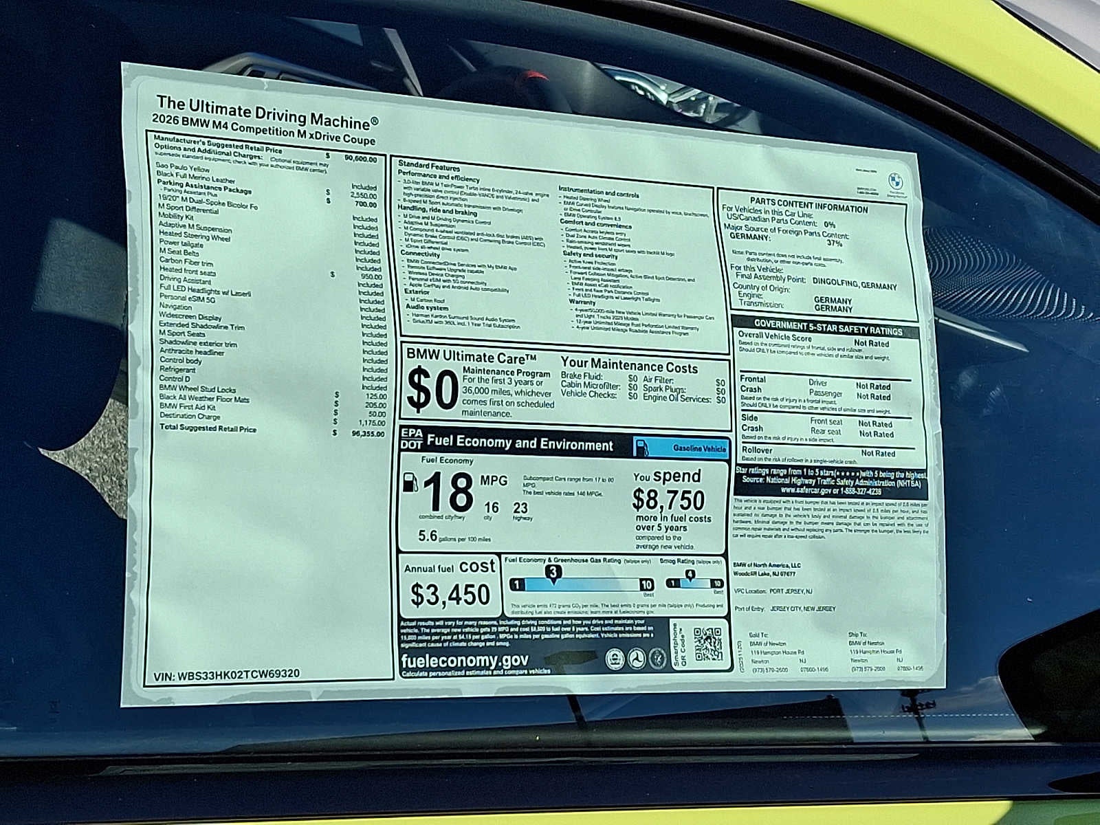 2026 BMW M4 Competition xDrive Coupe