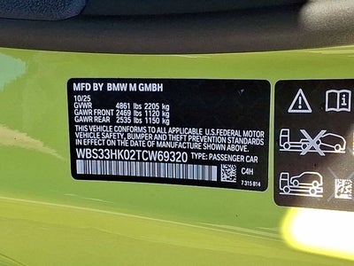 2026 BMW M4 Competition xDrive Coupe