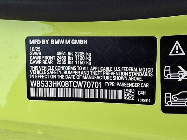 2026 BMW M4 Competition xDrive Coupe