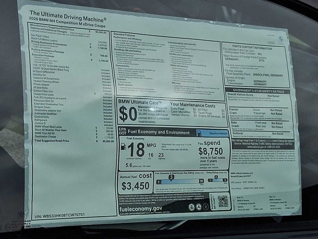 2026 BMW M4 Competition xDrive Coupe