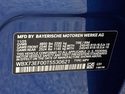 2026 BMW X1 xDrive28i Sports Activity Vehicle