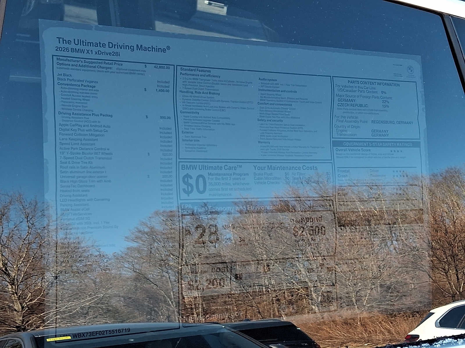 2026 BMW X1 xDrive28i Sports Activity Vehicle