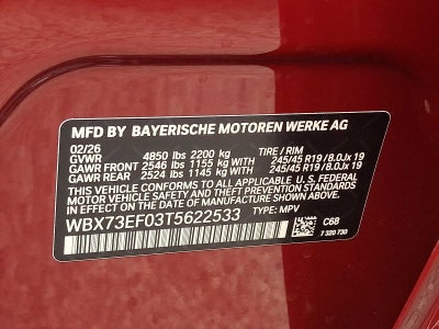 2026 BMW X1 xDrive28i Sports Activity Vehicle