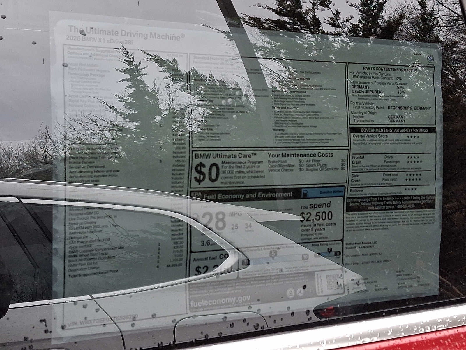 2026 BMW X1 xDrive28i Sports Activity Vehicle