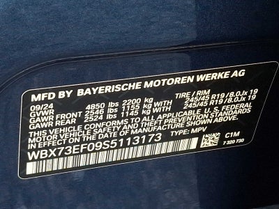 2025 BMW X1 xDrive28i Sports Activity Vehicle