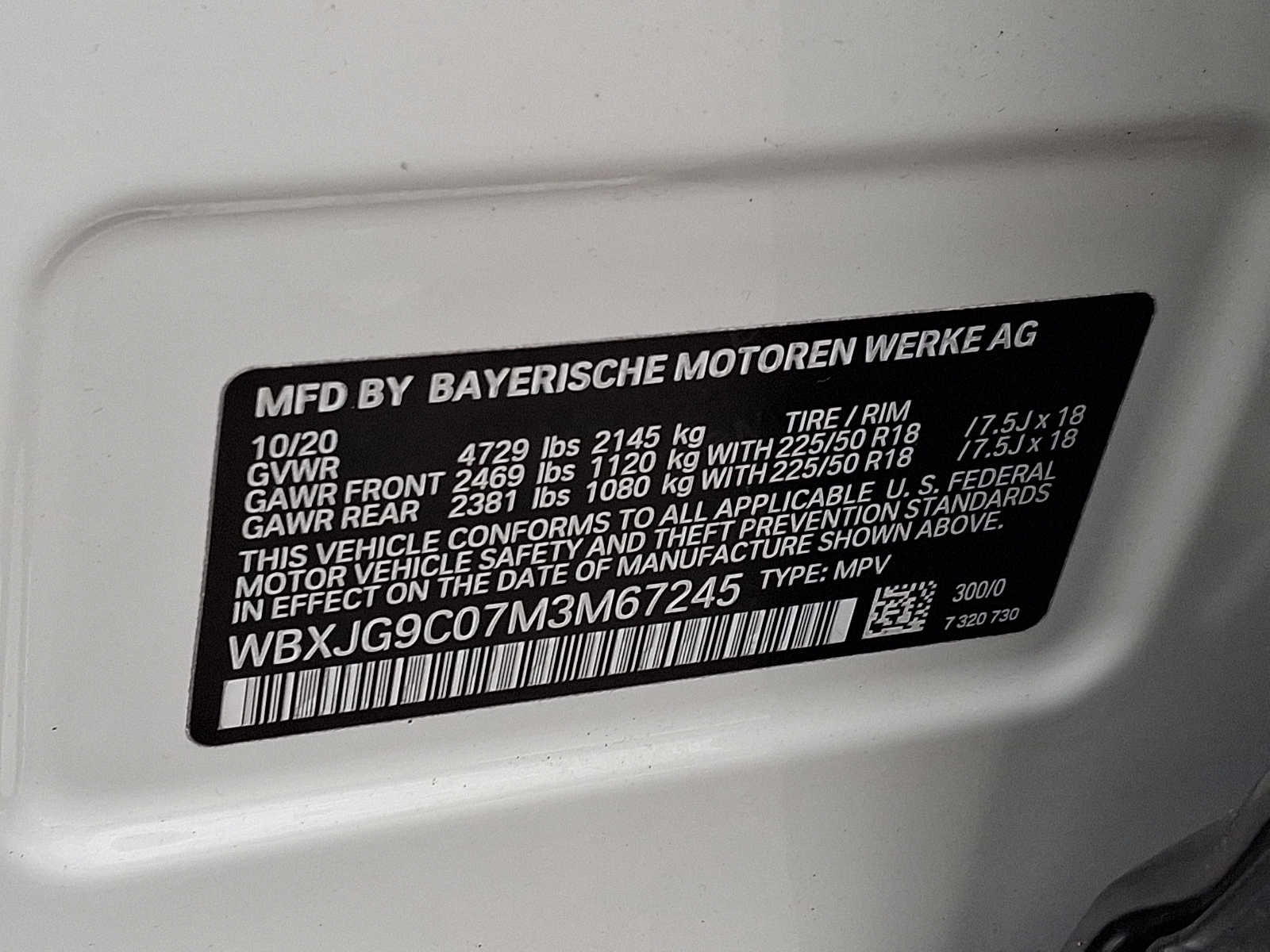 2021 BMW X1 xDrive28i Sports Activity Vehicle