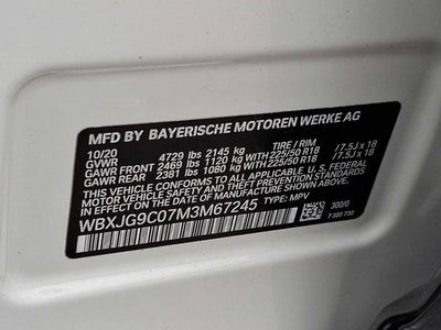 2021 BMW X1 xDrive28i Sports Activity Vehicle