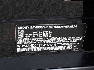 2026 BMW i4 xDrive40 Gran Coupe