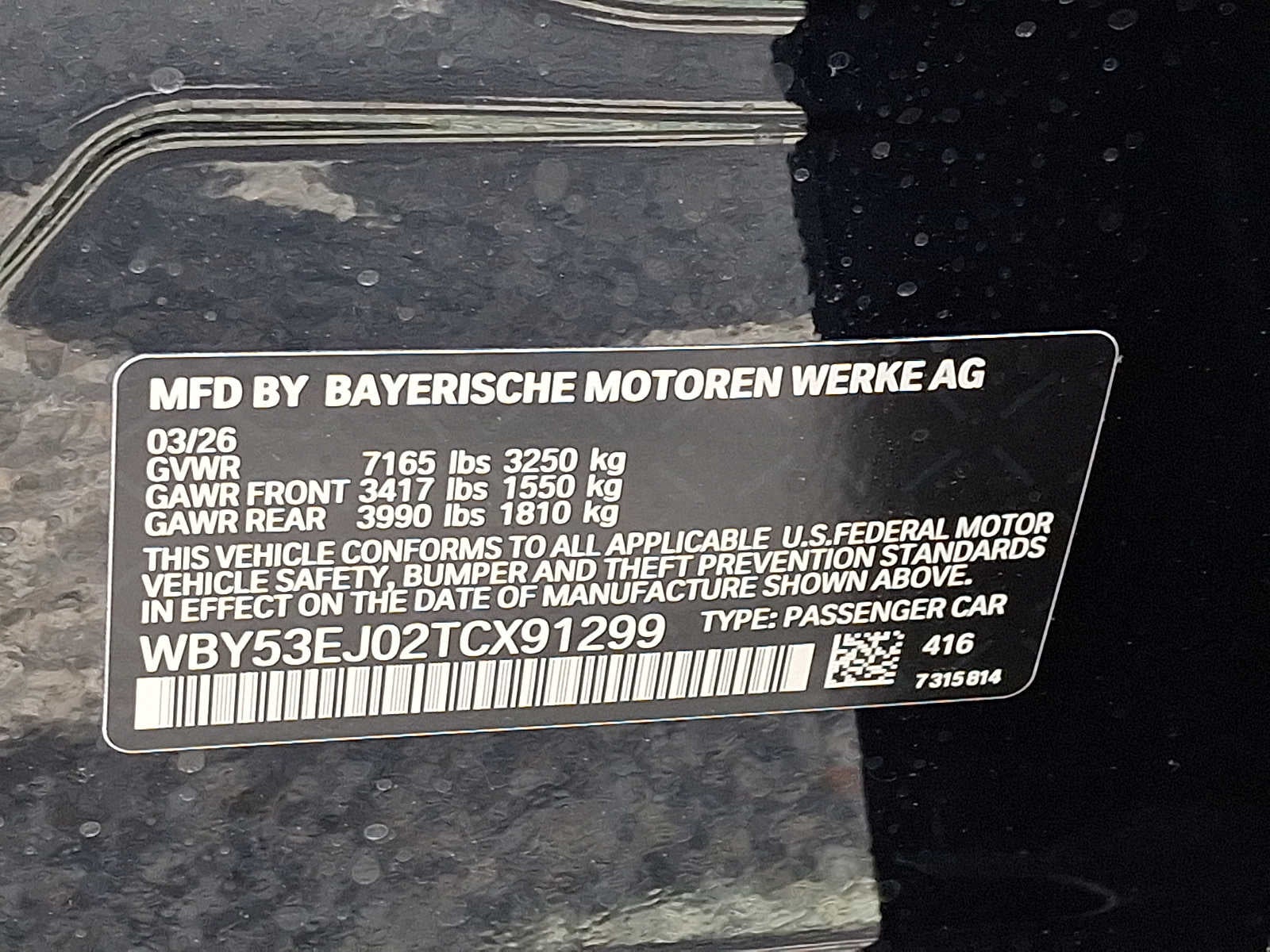 2026 BMW i7 xDrive60 Sedan