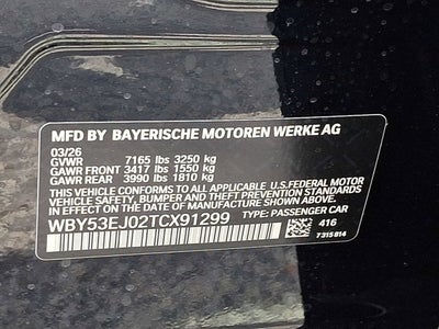 2026 BMW i7 xDrive60 Sedan