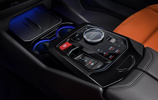 The M-specific center console. | BMW of Newton in Newton NJ