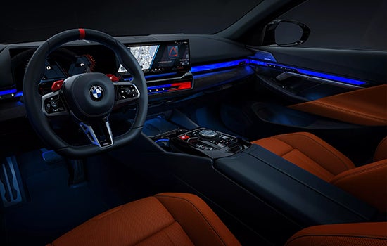 The M interior ambient lighting. | BMW of Newton in Newton NJ