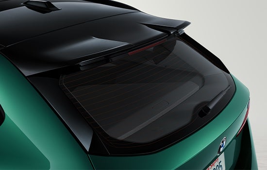 The BMW M5 Touring’s black spoiler. | BMW of Newton in Newton NJ