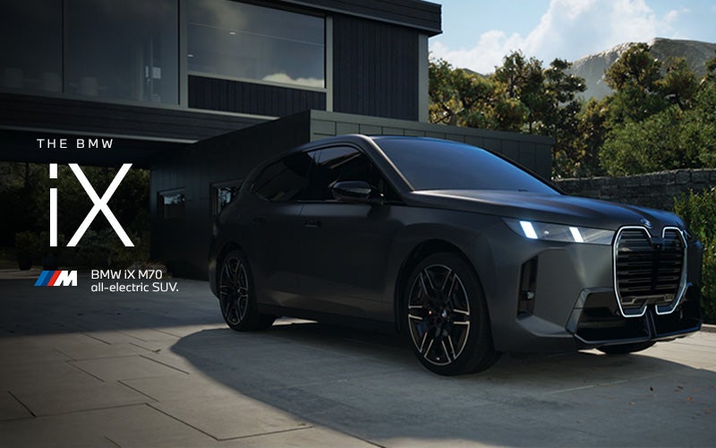 The BMW iX M70 parked. Click to learn more. | BMW of Newton in Newton NJ