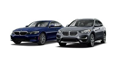 Navy blue and dark grey BMW image icons. | BMW of Newton in Newton NJ