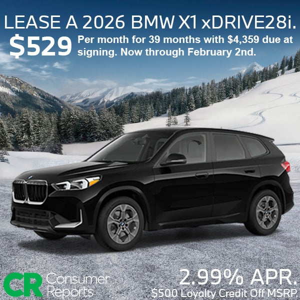 Lease a 2026 BMW X1 xDrive28i