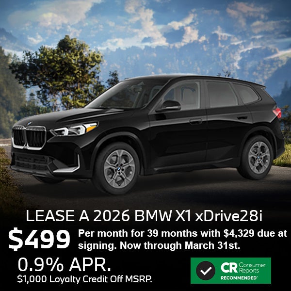 Lease a 2026 BMW X1 xDrive28i