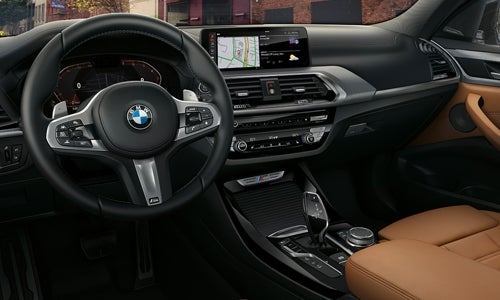 Interior View Of The 2022 BMW X3 At BMW of Newton
