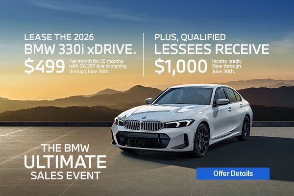 Lease BMW 3 Series in Newton NJ