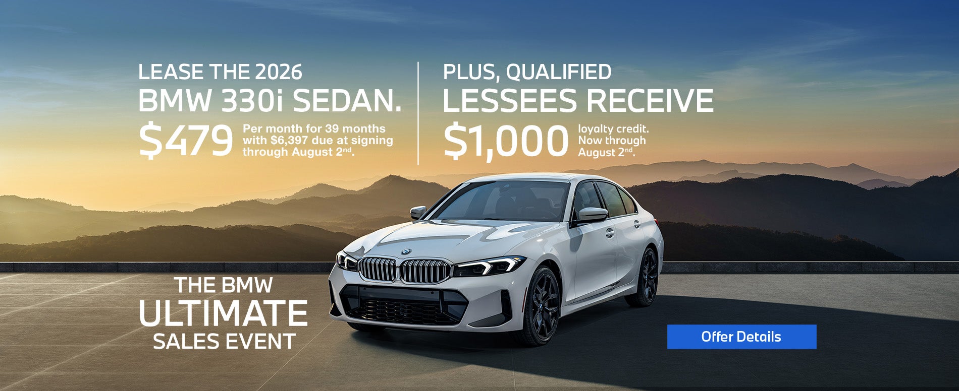 Low Lease BMW 330i in Newton NJ