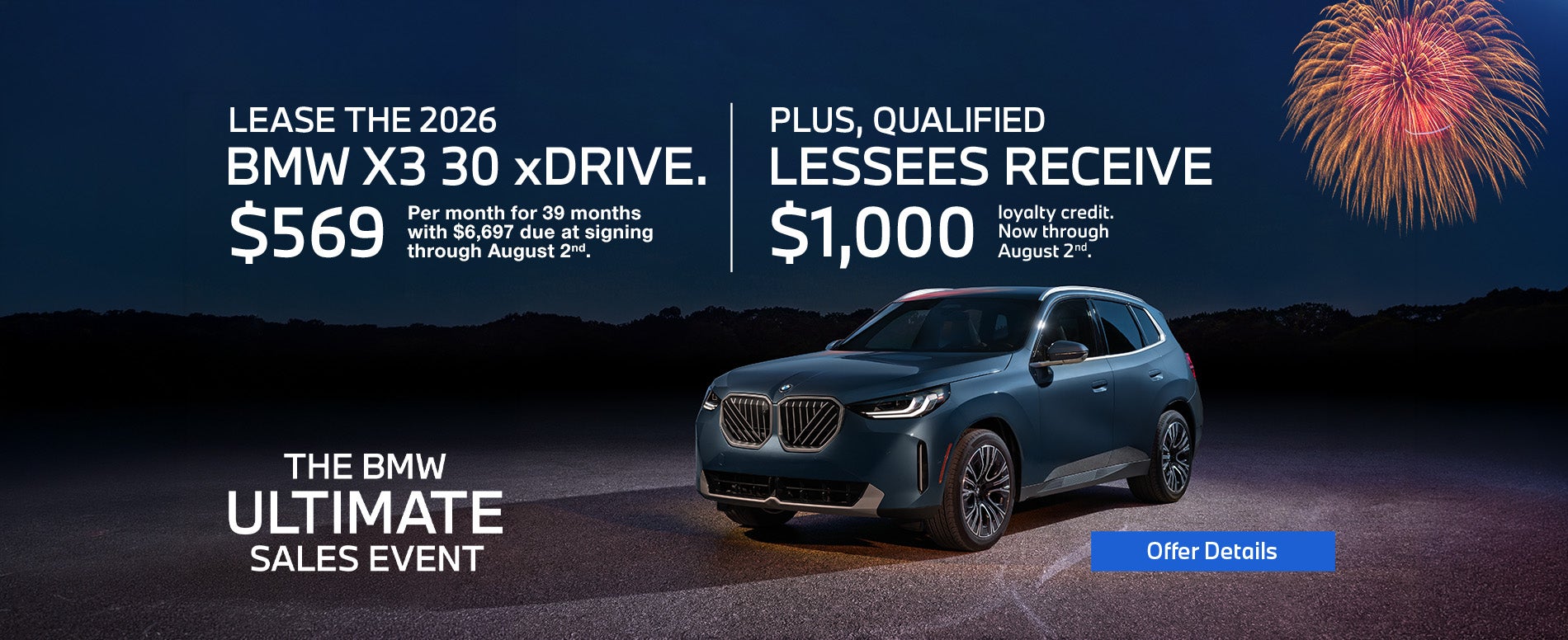 Low Lease BMW X3 Newton NJ